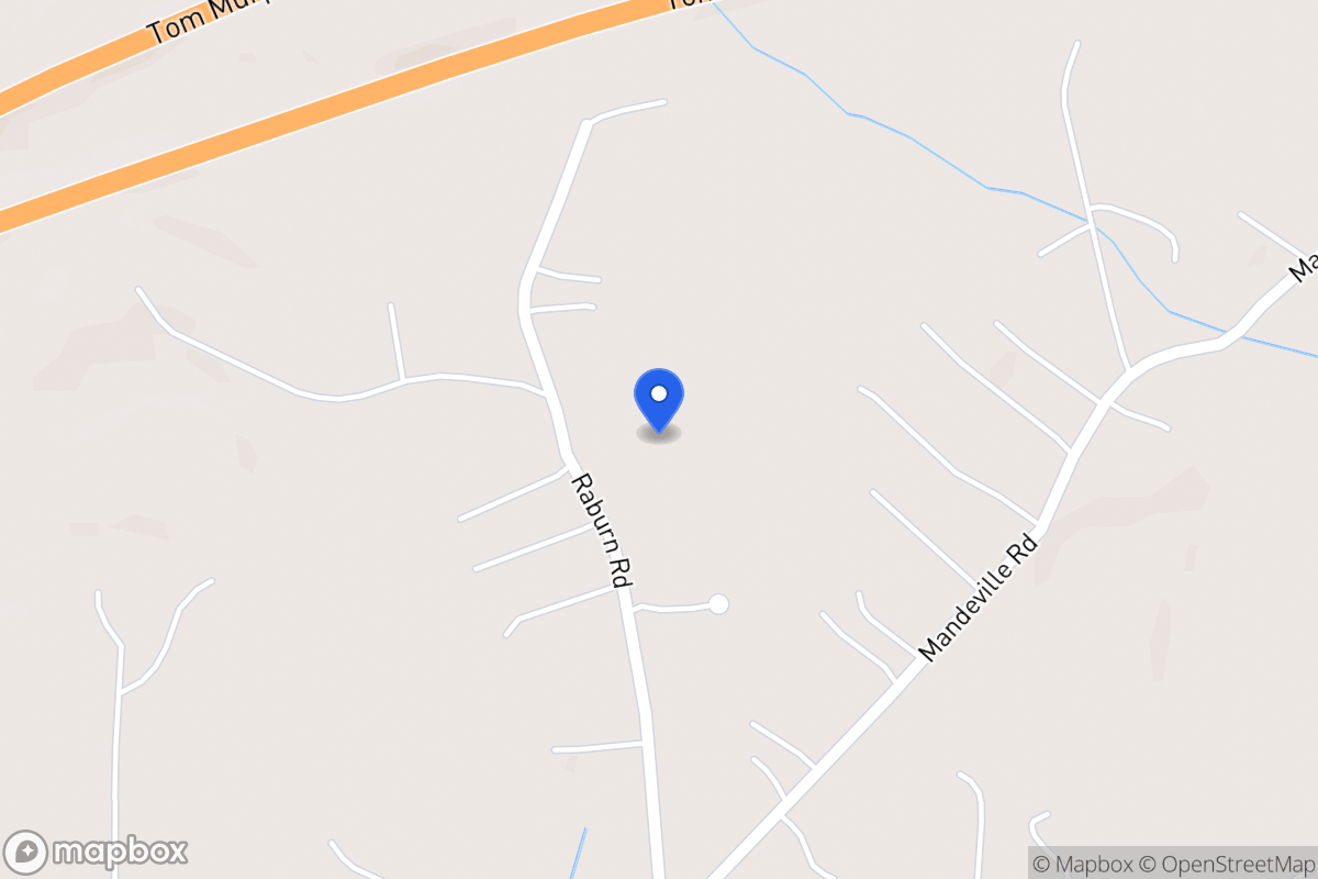 Map of 144 Raburn Rd