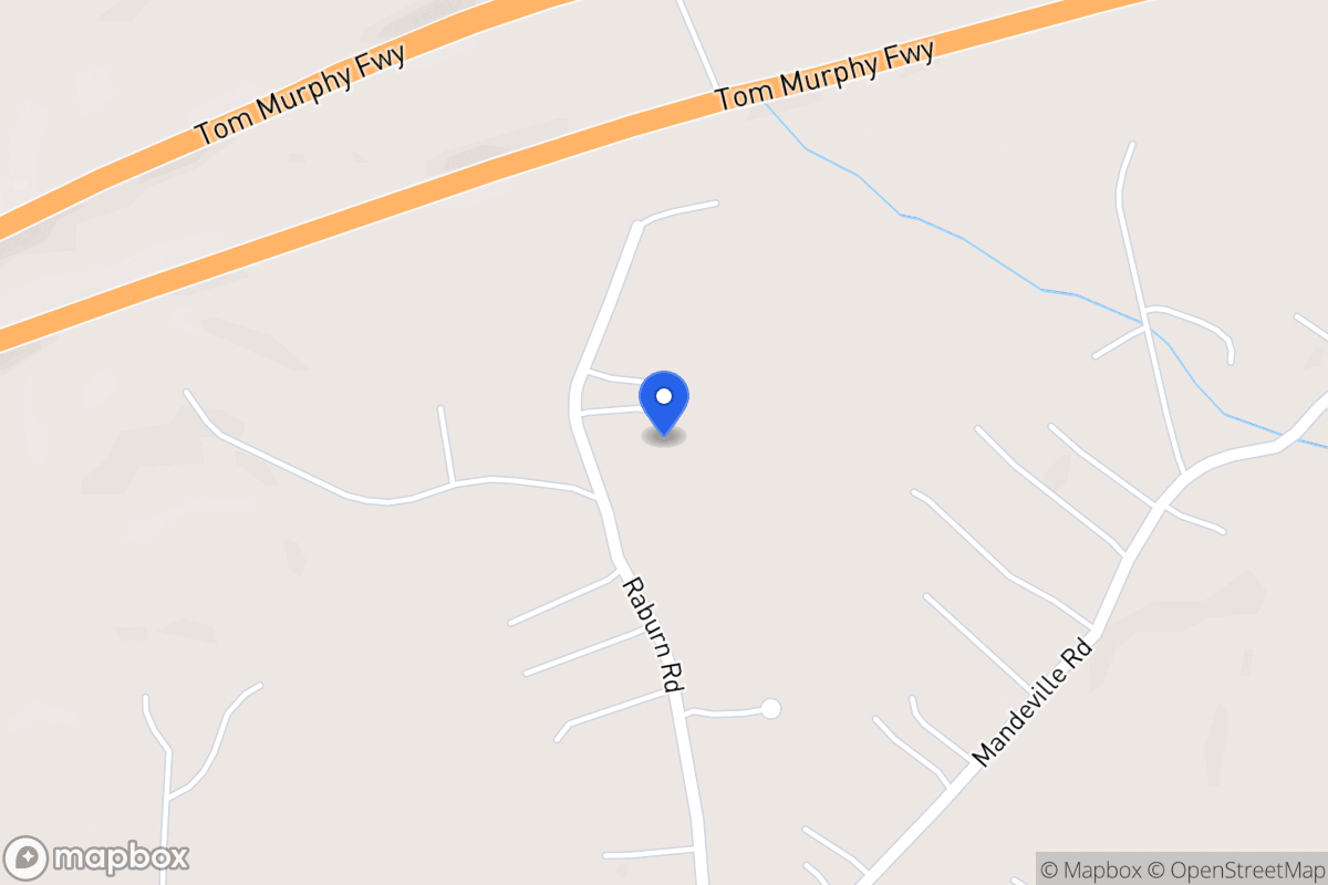 Map of 174 Raburn Rd