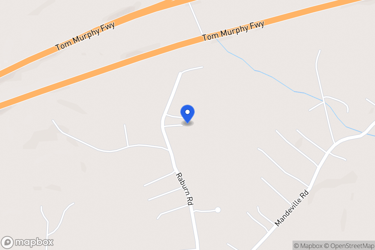 Map of 184 Raburn Rd