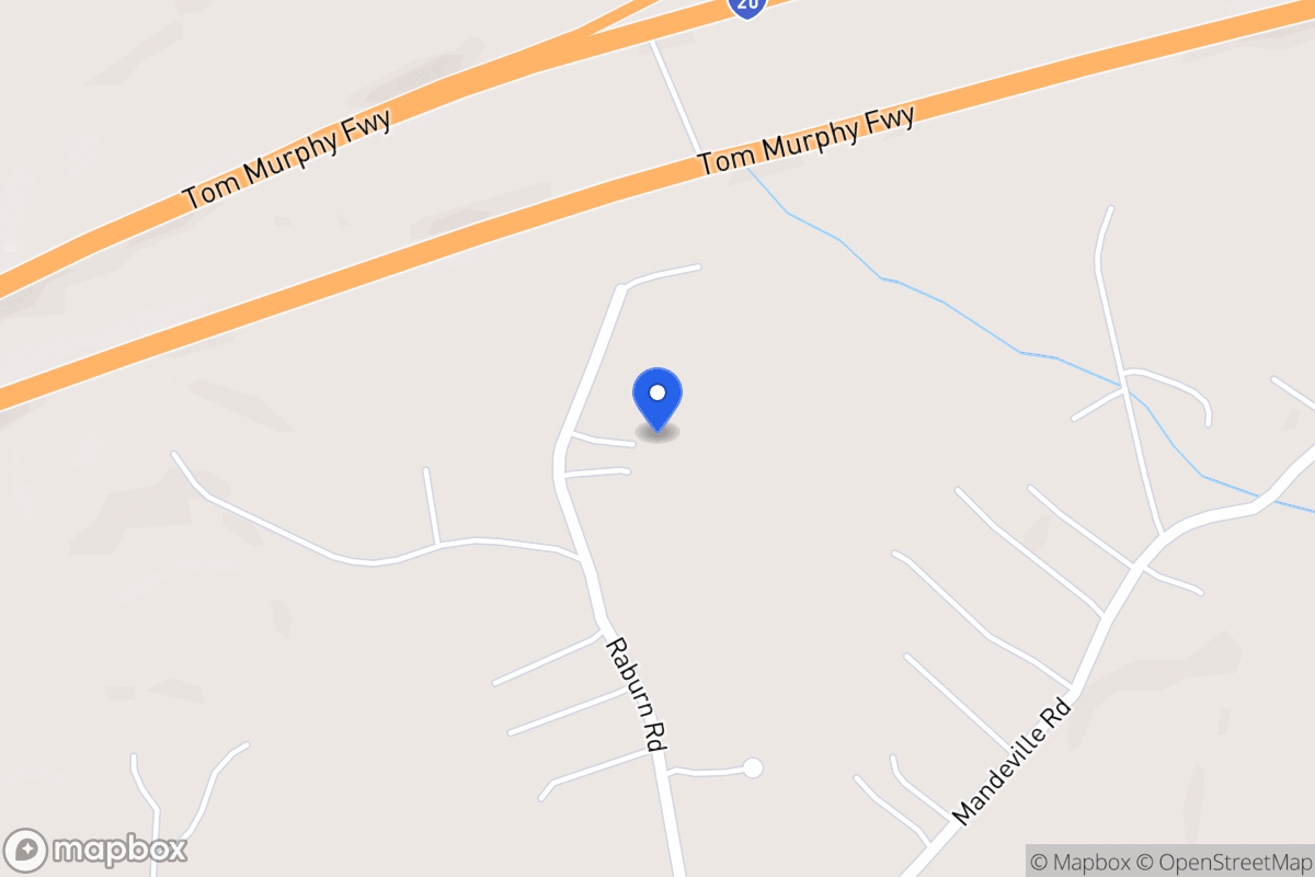 Map of 194 Raburn Rd