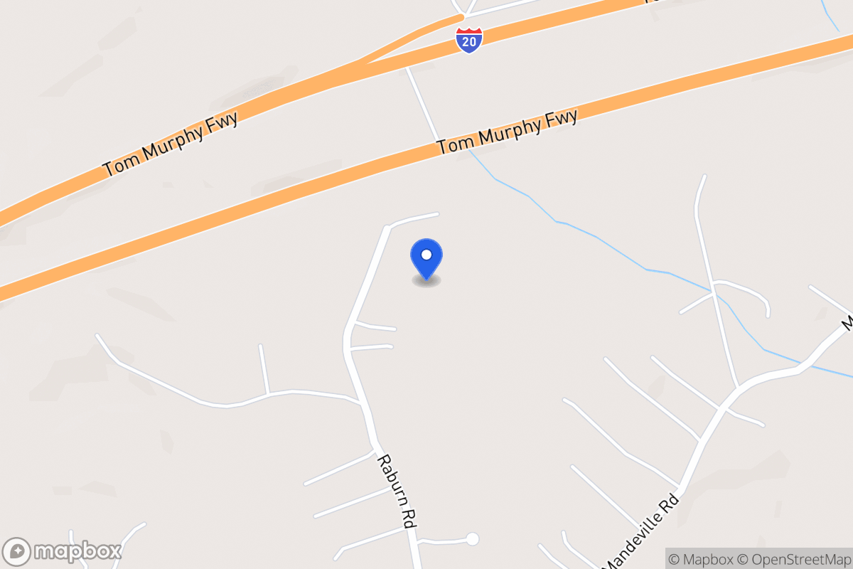 Map of 214 Raburn Rd