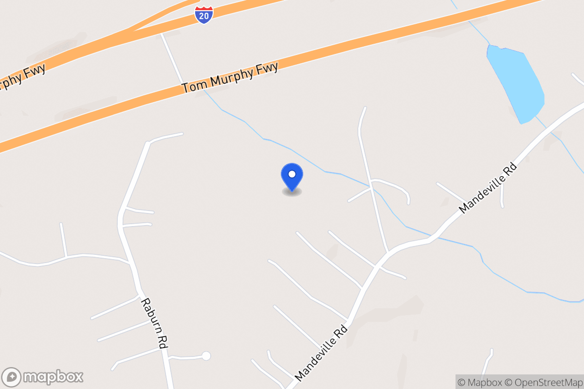 Map of 2532 Mandeville Rd