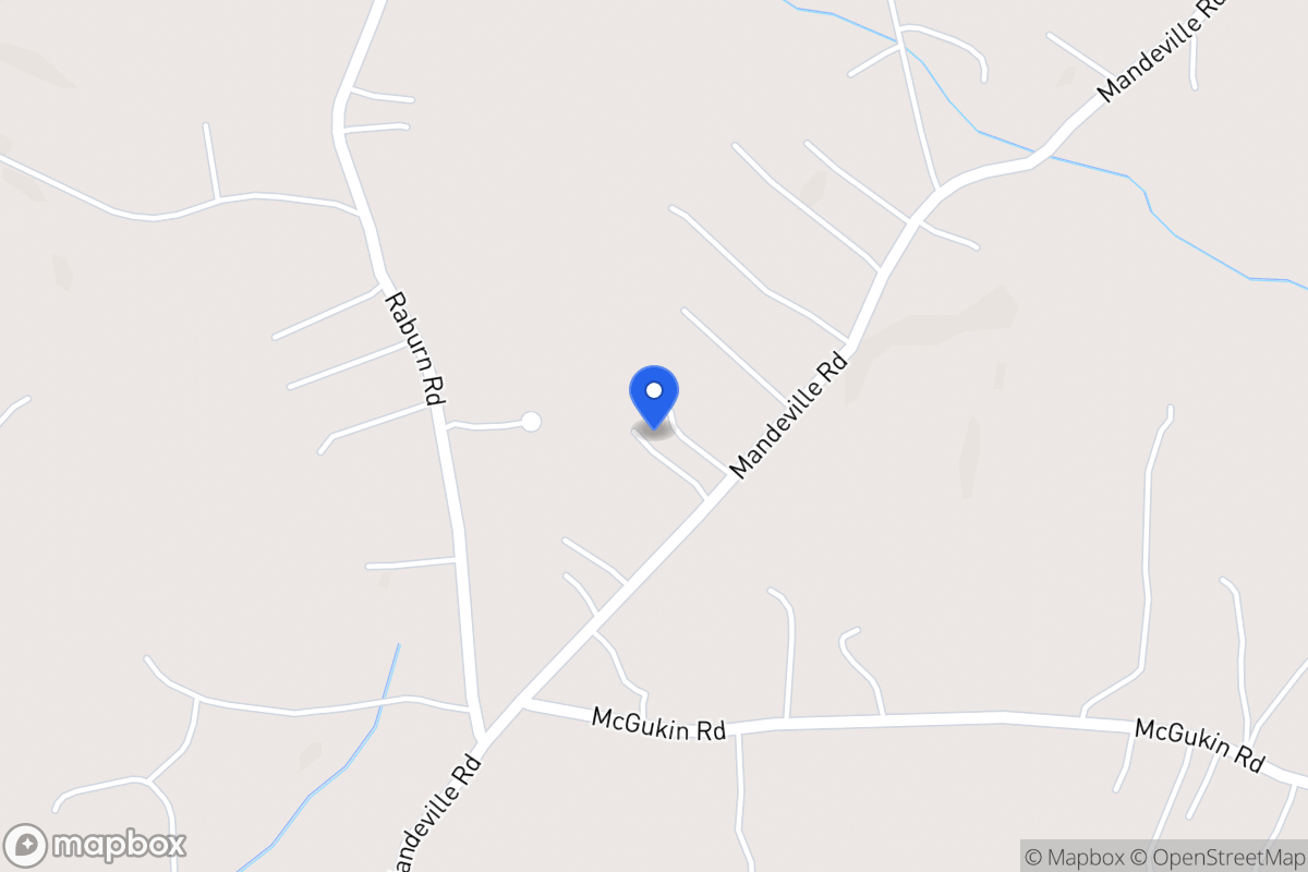 Map of 2430 Mandeville Rd