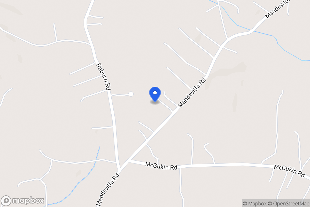 Map of 2420 Mandeville Rd