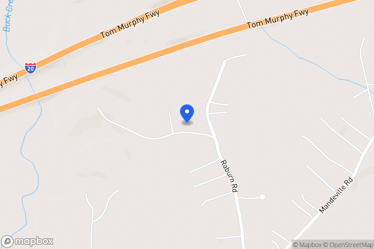 Map of 175 Raburn Rd