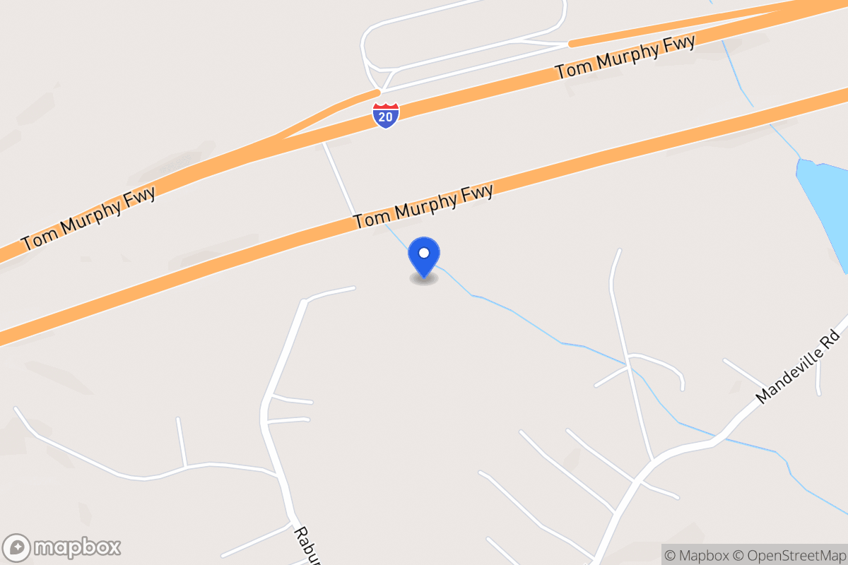 Map of 245 Raburn Rd N