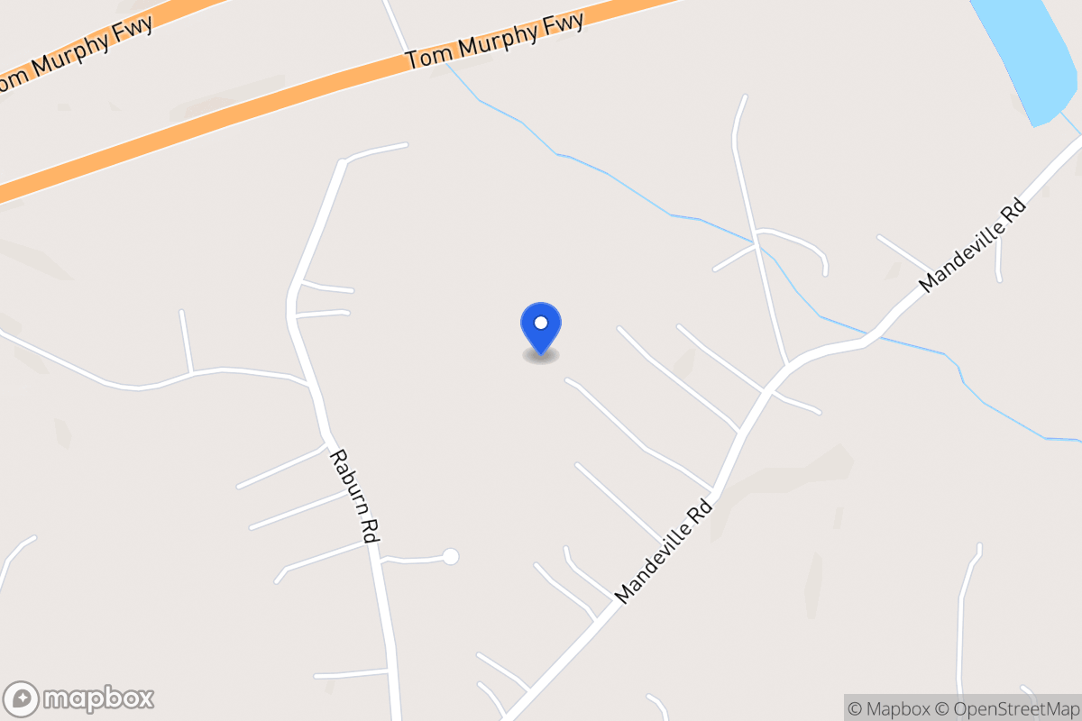 Map of 2500 Mandeville Rd