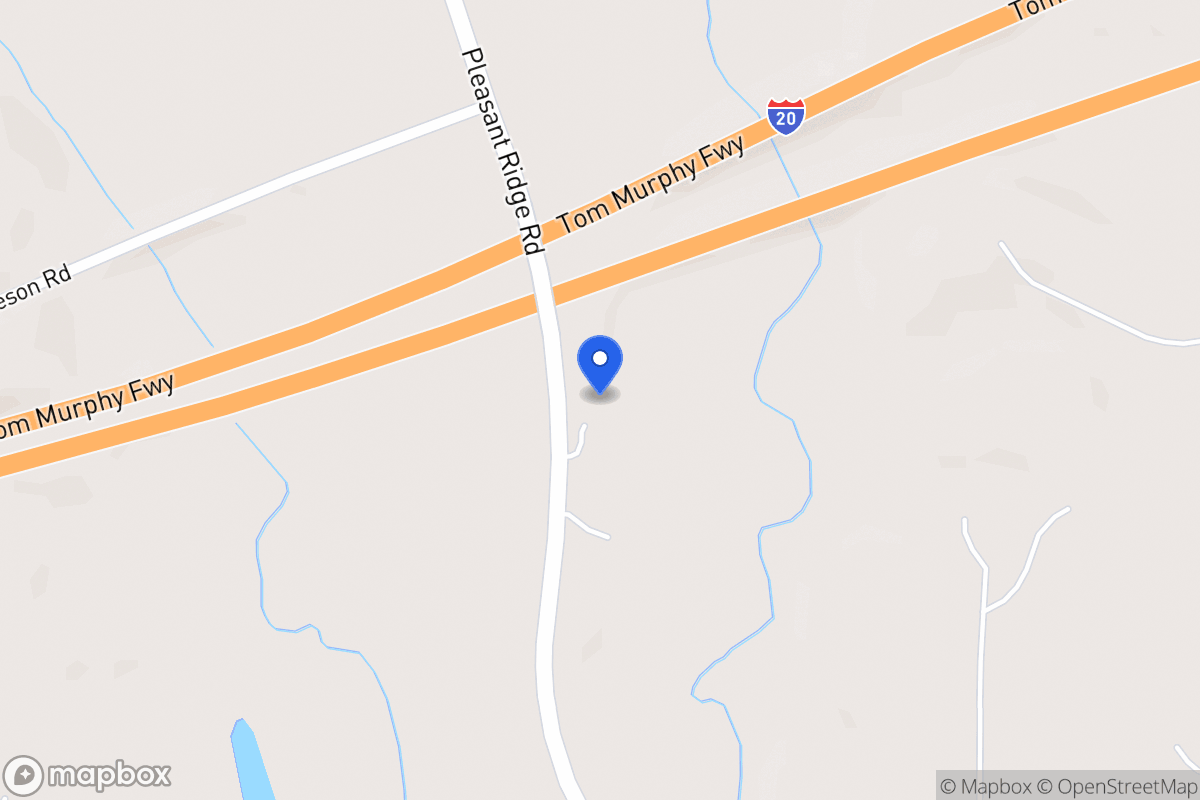 Map of 2987 Pleasant Ridge Church Rd