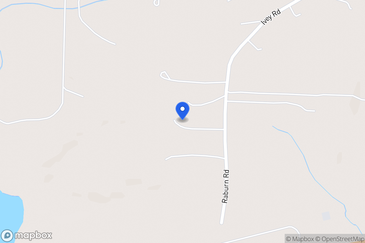 Map of 520 N Raburn Rd