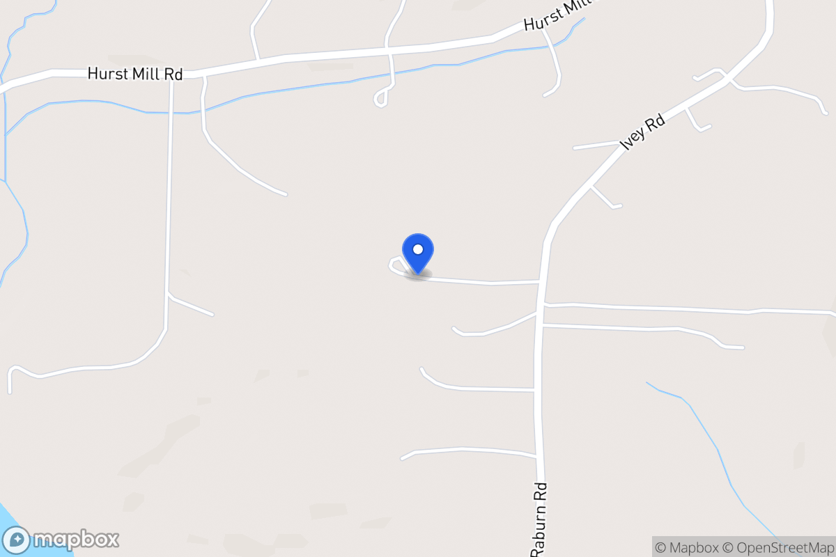 Map of 560 N Raburn Rd