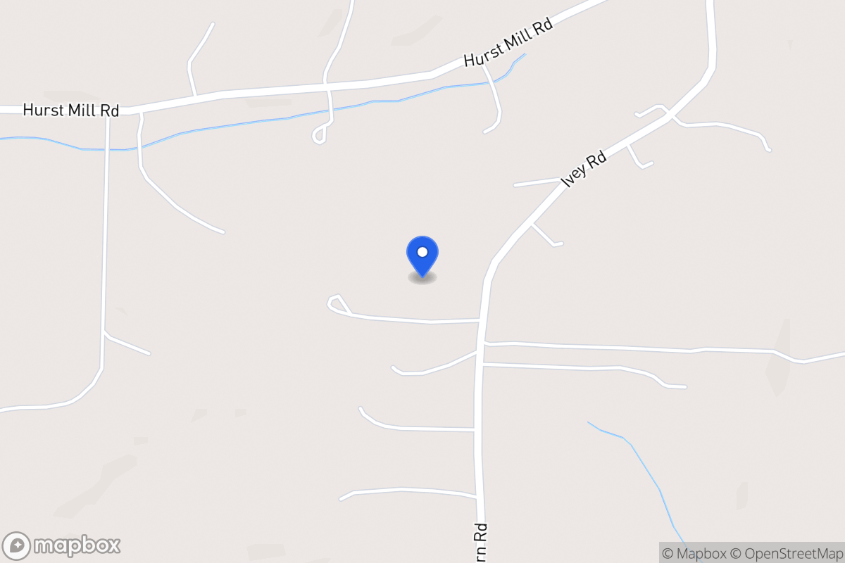 Map of 580 N Raburn Rd