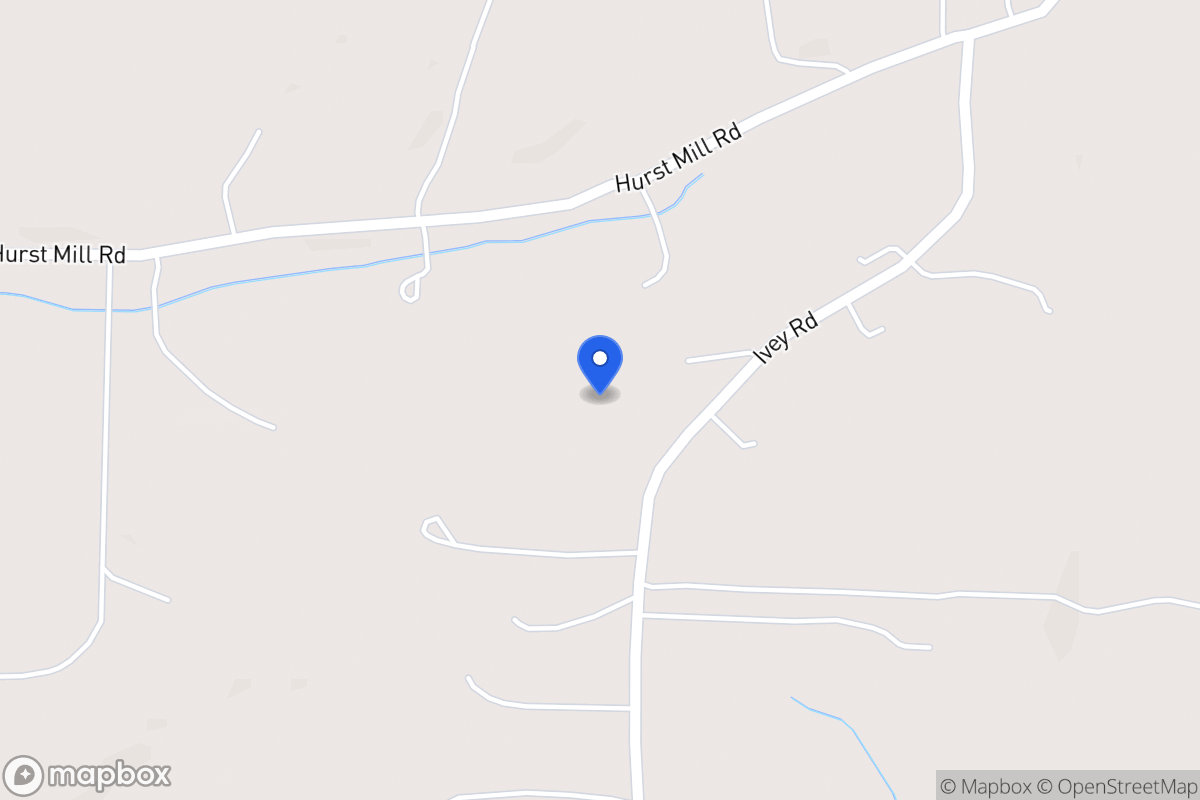 Map of 600 N Raburn Rd