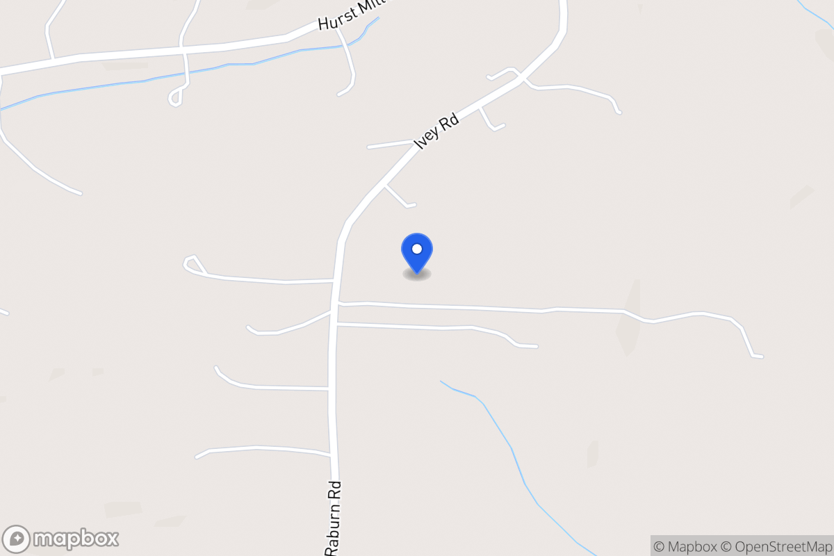 Map of 579 N Raburn Rd