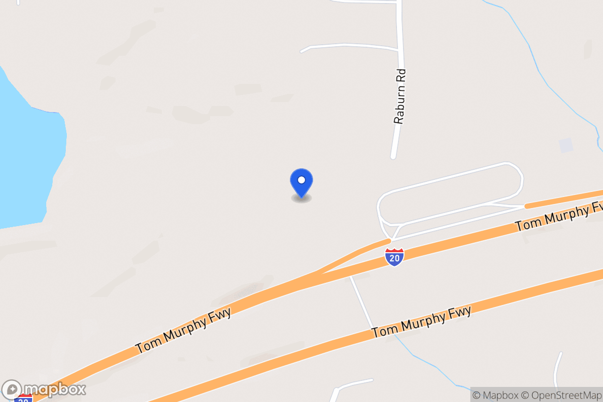 Map of 420 N Raburn Rd