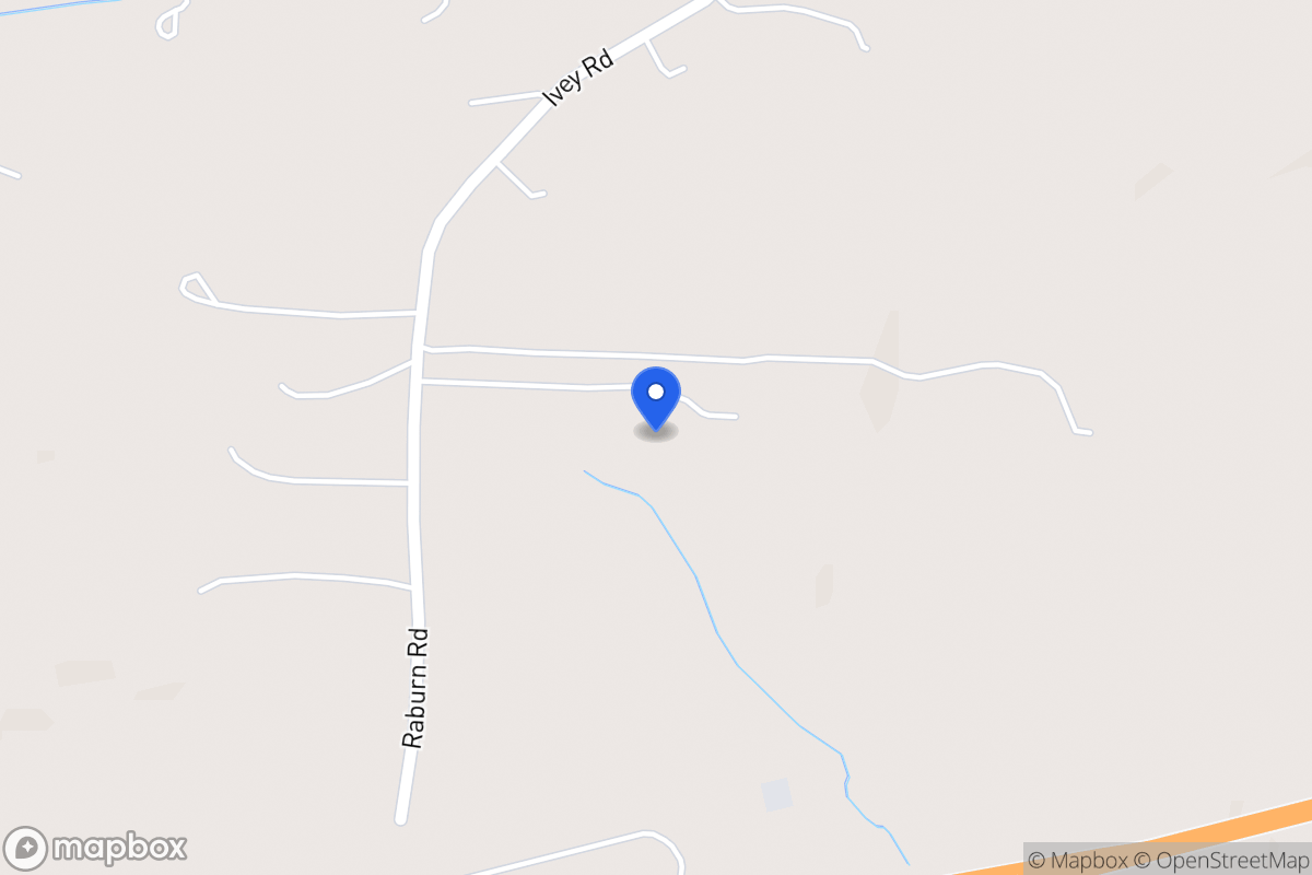 Map of 535 N Raburn Rd