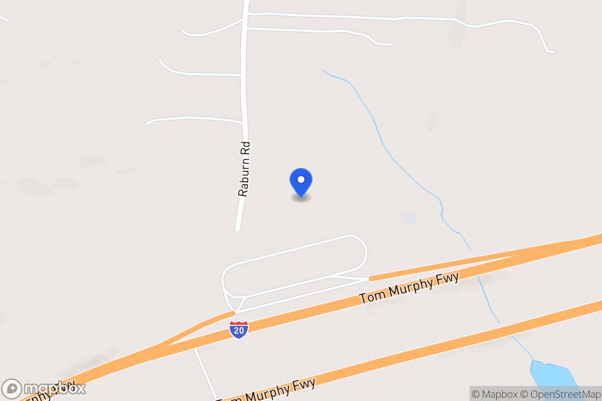Map of 435 N Raburn Rd