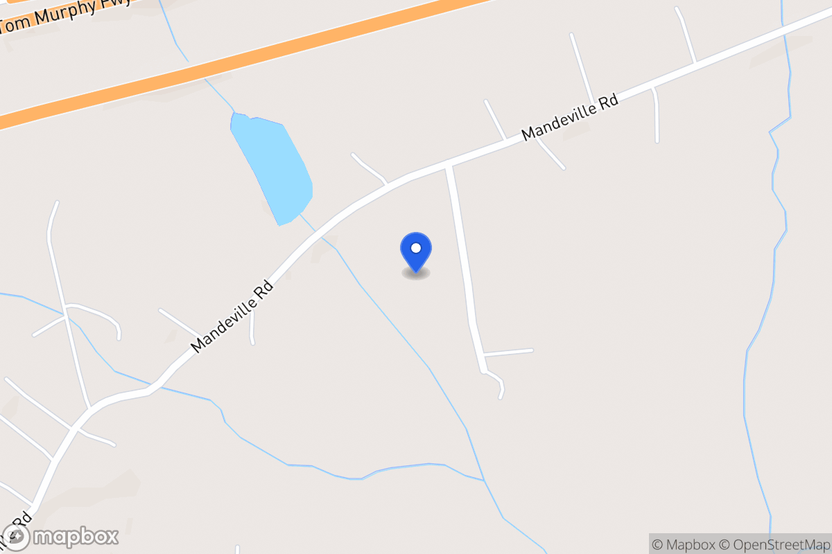 Map of 2751 Mandeville Rd