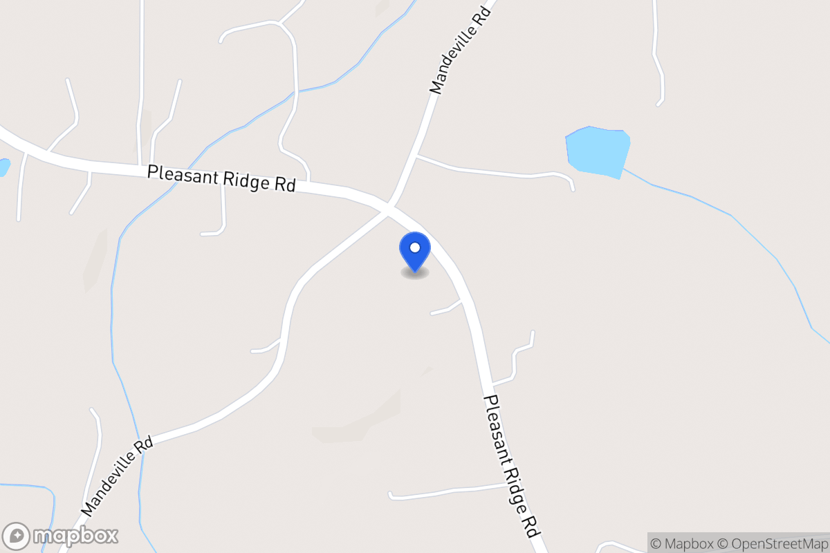 Map of 2532 Pleasant Ridge Church Rd