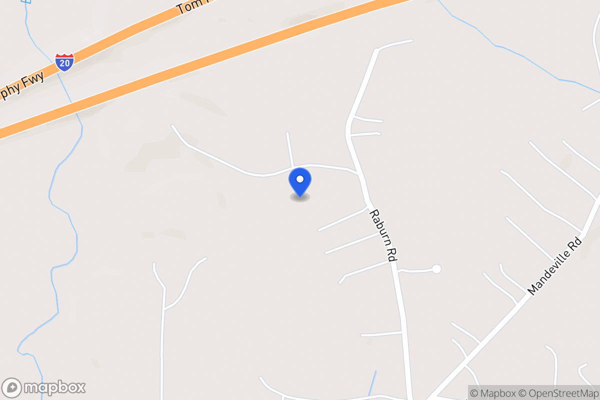 Map of 157 Raburn Rd