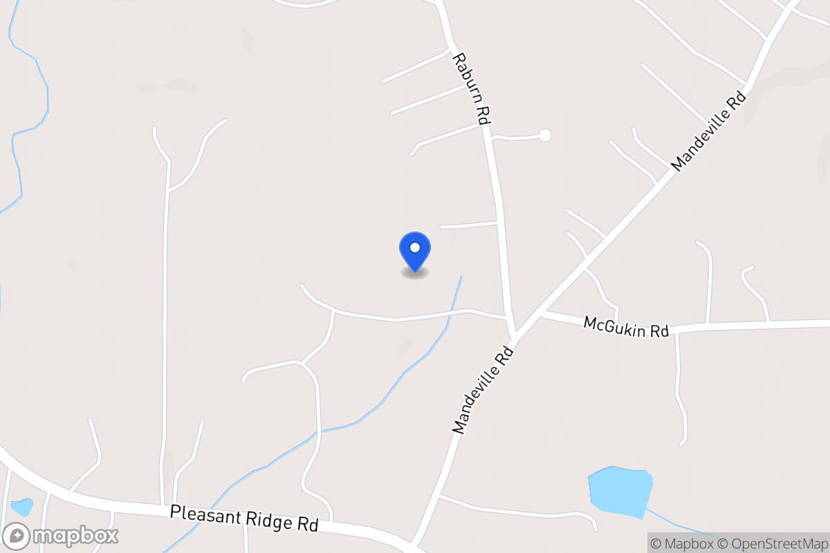 Map of 17 Raburn Rd