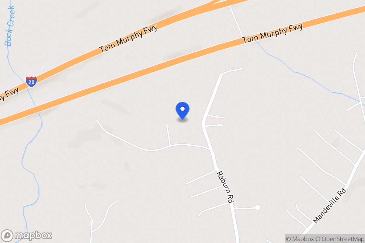Map of 181 Raburn Rd