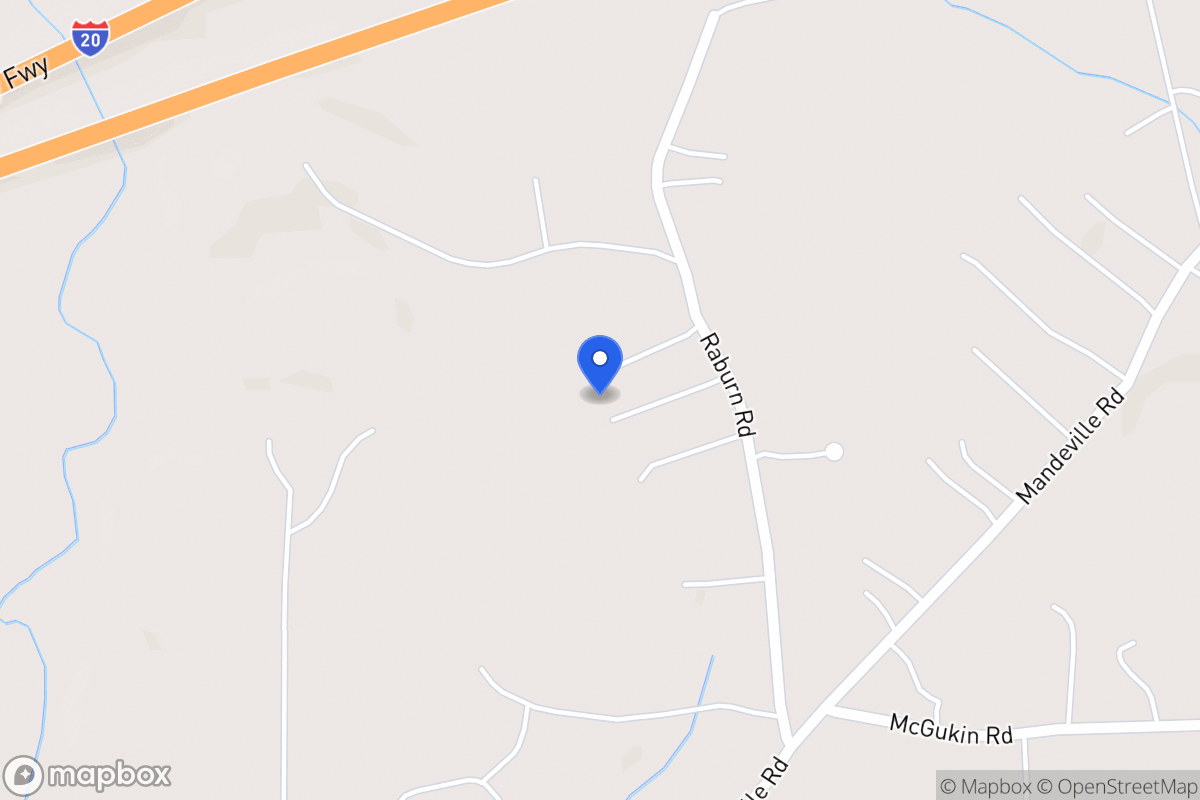 Map of 125 Raburn Rd