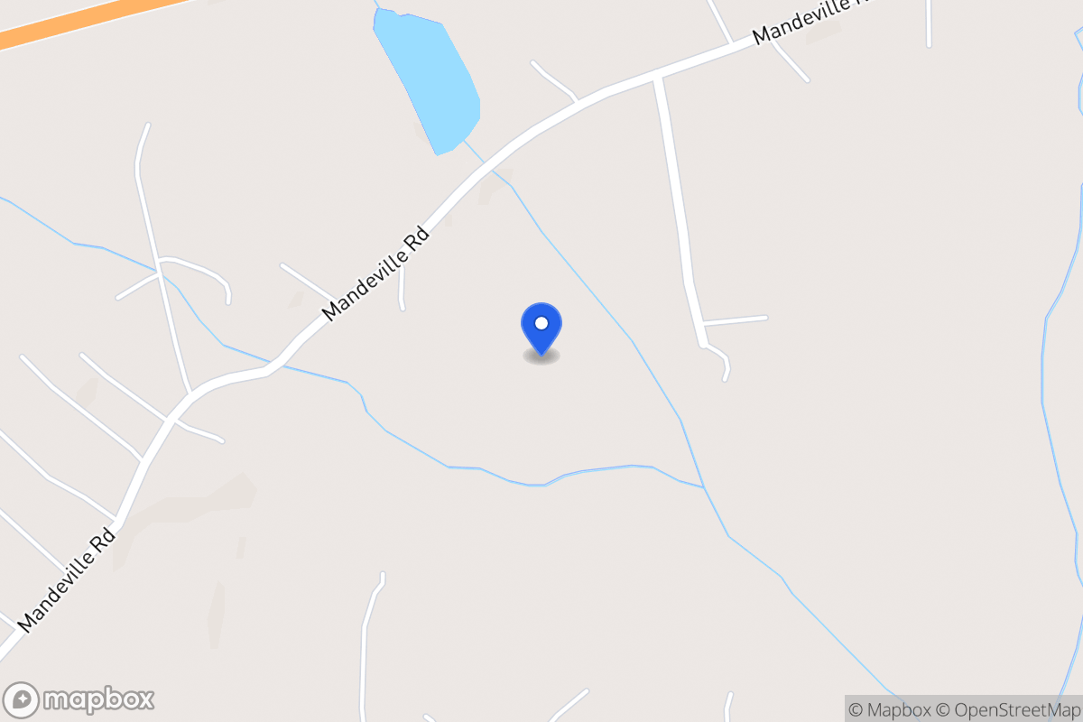 Map of 2749 Mandeville Rd