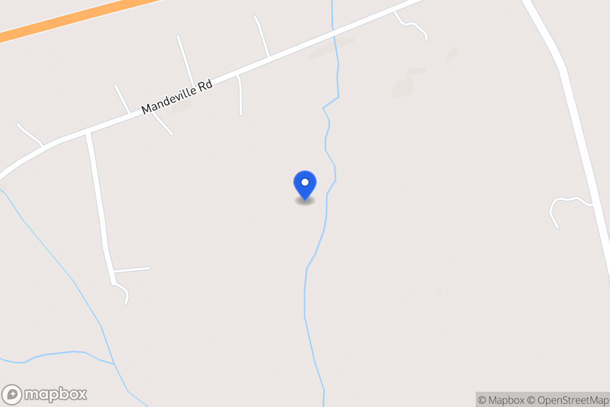 Map of 2859 Mandeville Rd