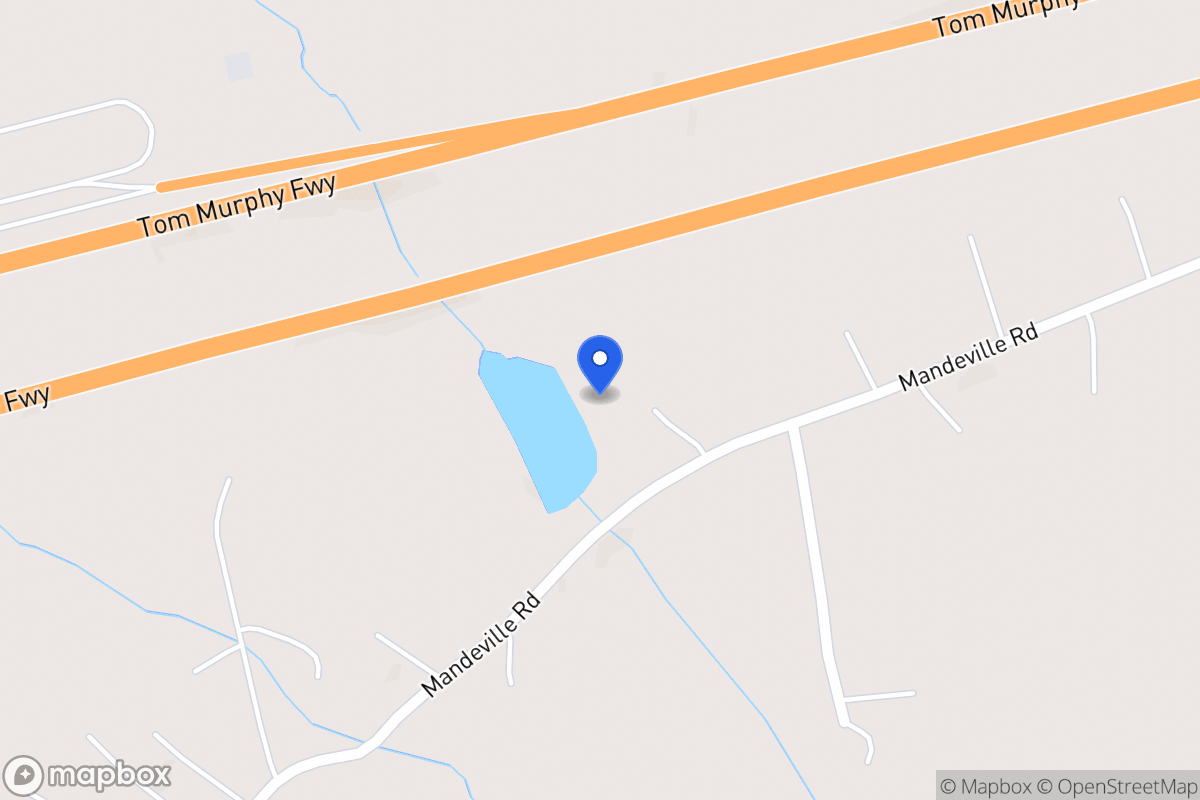 Map of 2750 Mandeville Rd