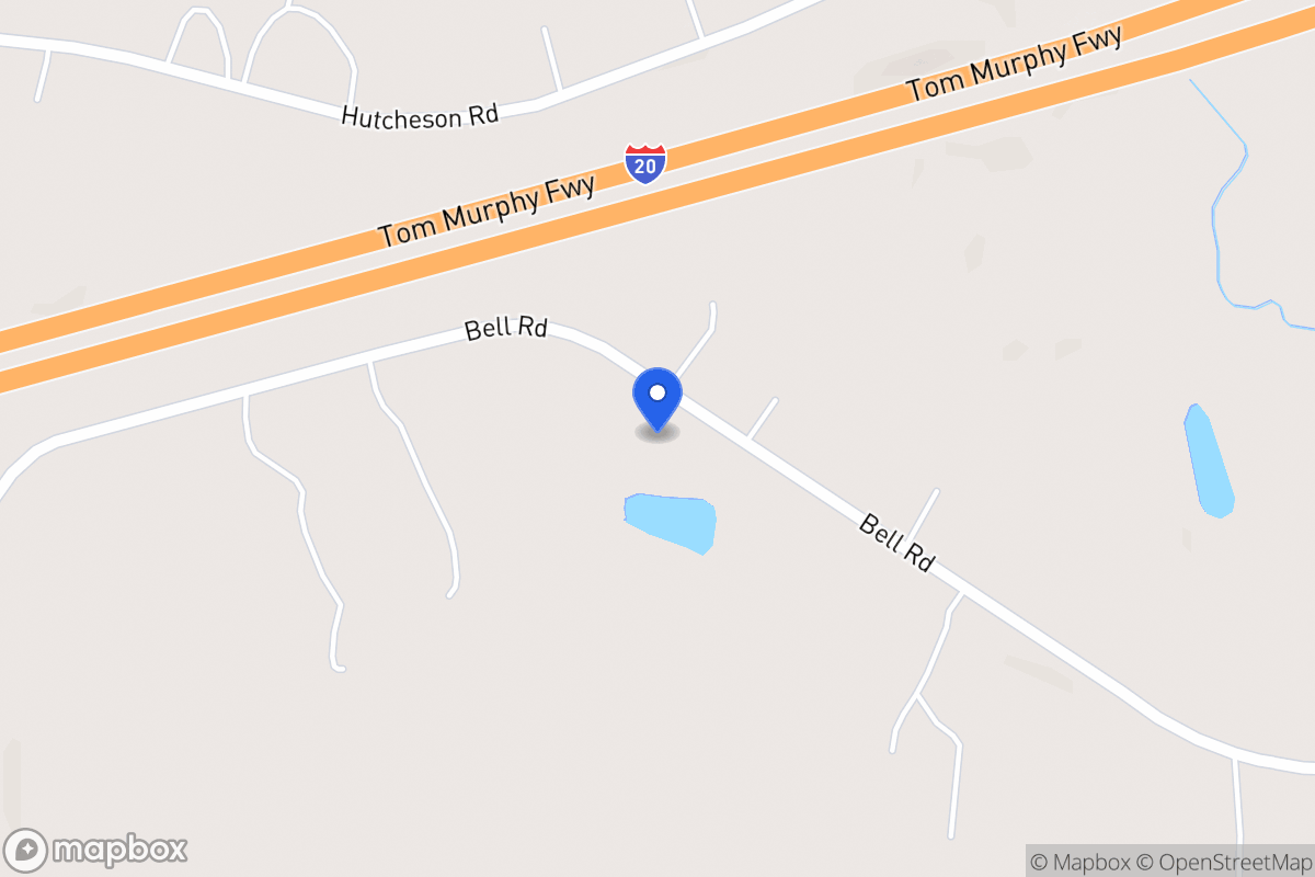 Map of 350 Bell Rd