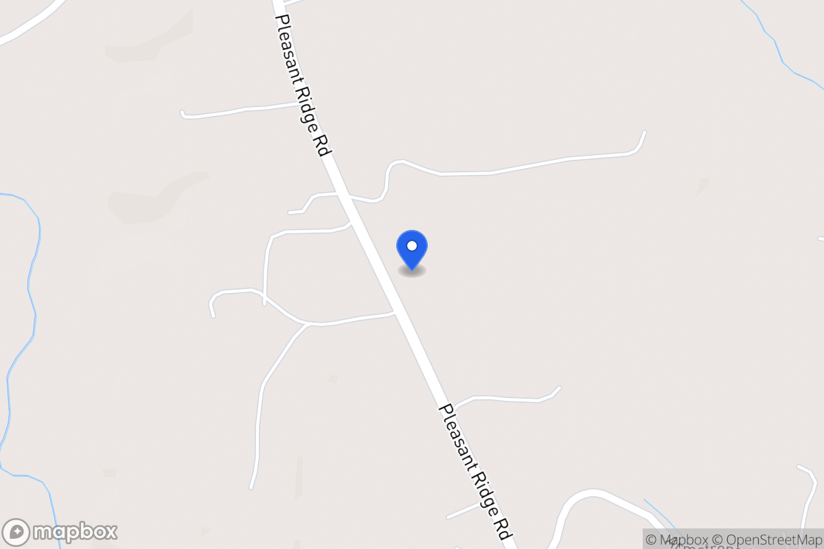 Map of 2311 Pleasant Ridge Church Rd