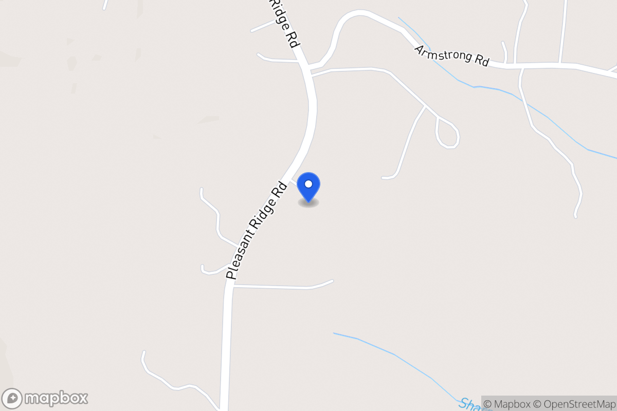 Map of 2105 Pleasant Ridge Church Rd