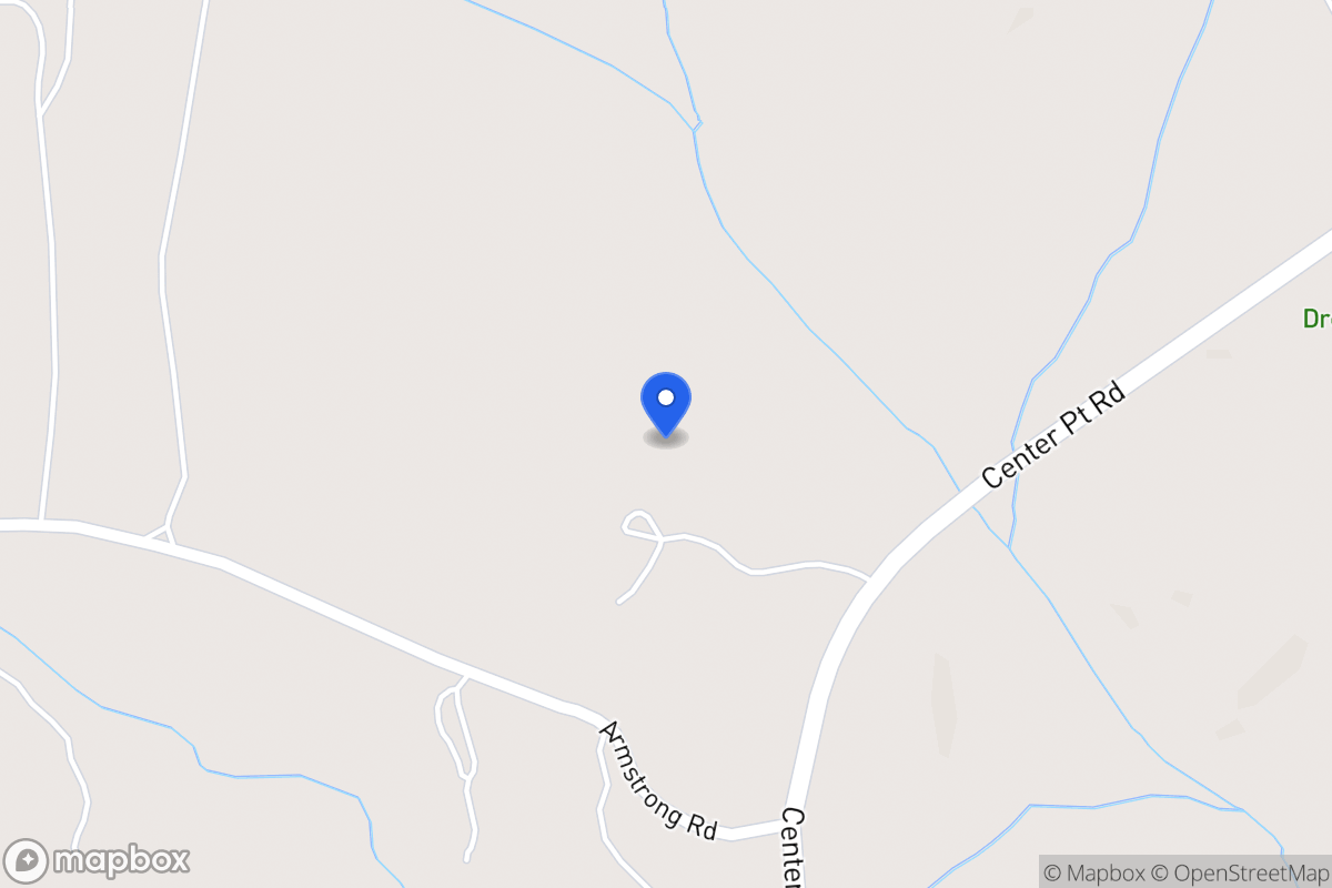 Map of Center Point Rd