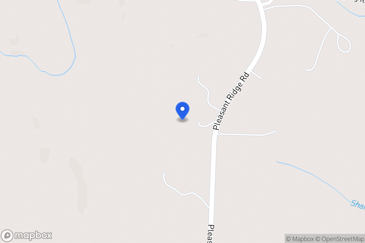 Map of 2050 Pleasant Ridge Church Rd