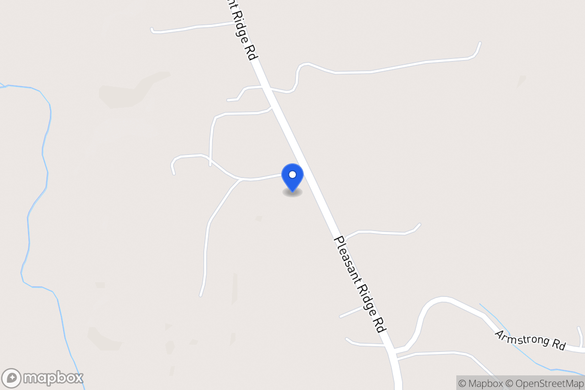 Map of 2302 Pleasant Ridge Church Rd