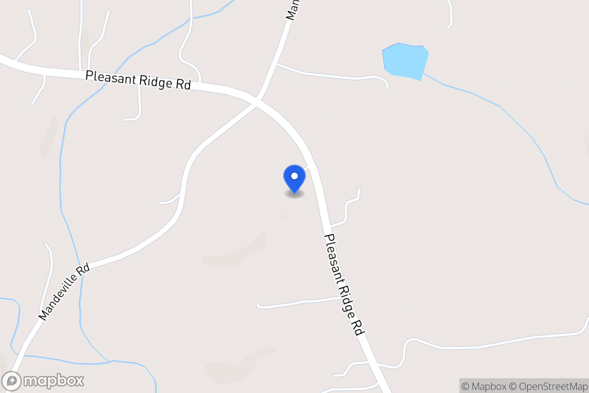 Map of 2508 Pleasant Ridge Church Rd