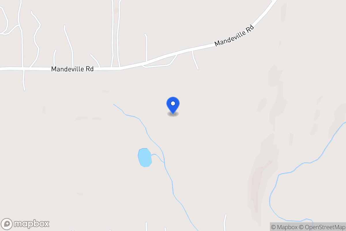 Map of 1701 Mandeville Rd