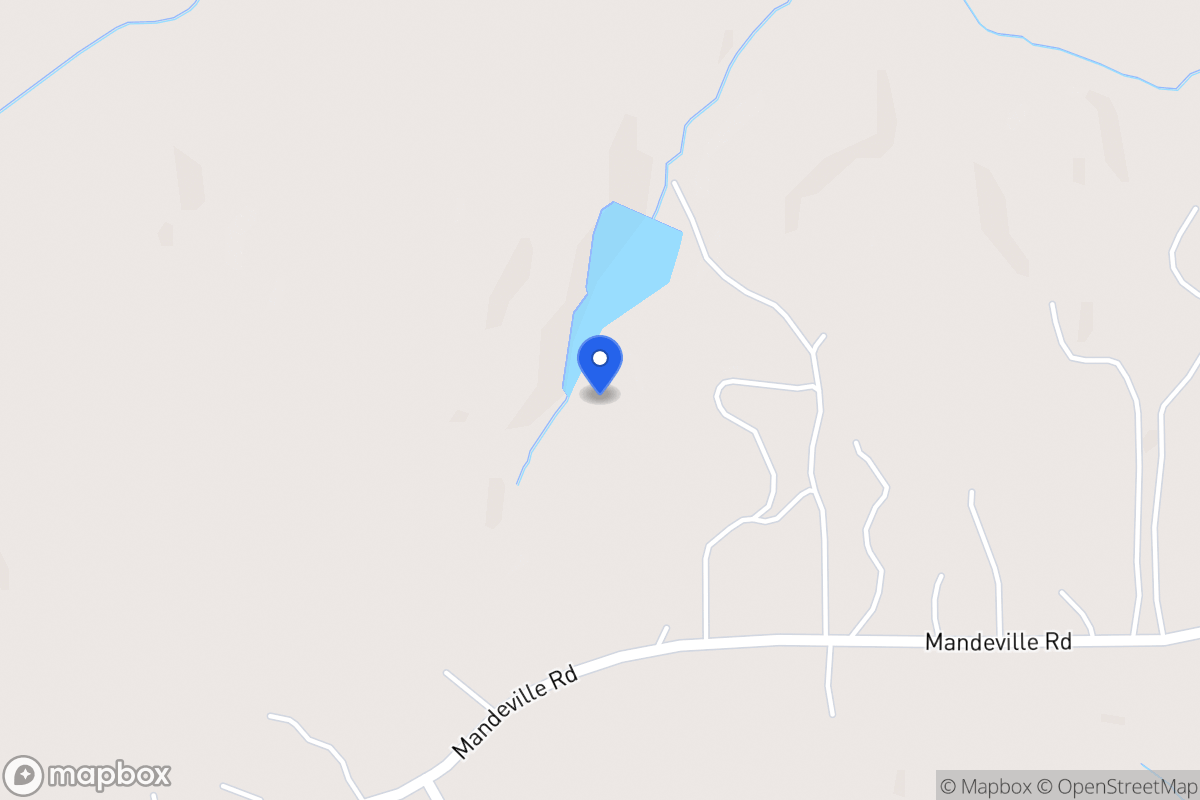 Map of 1520 Mandeville Rd