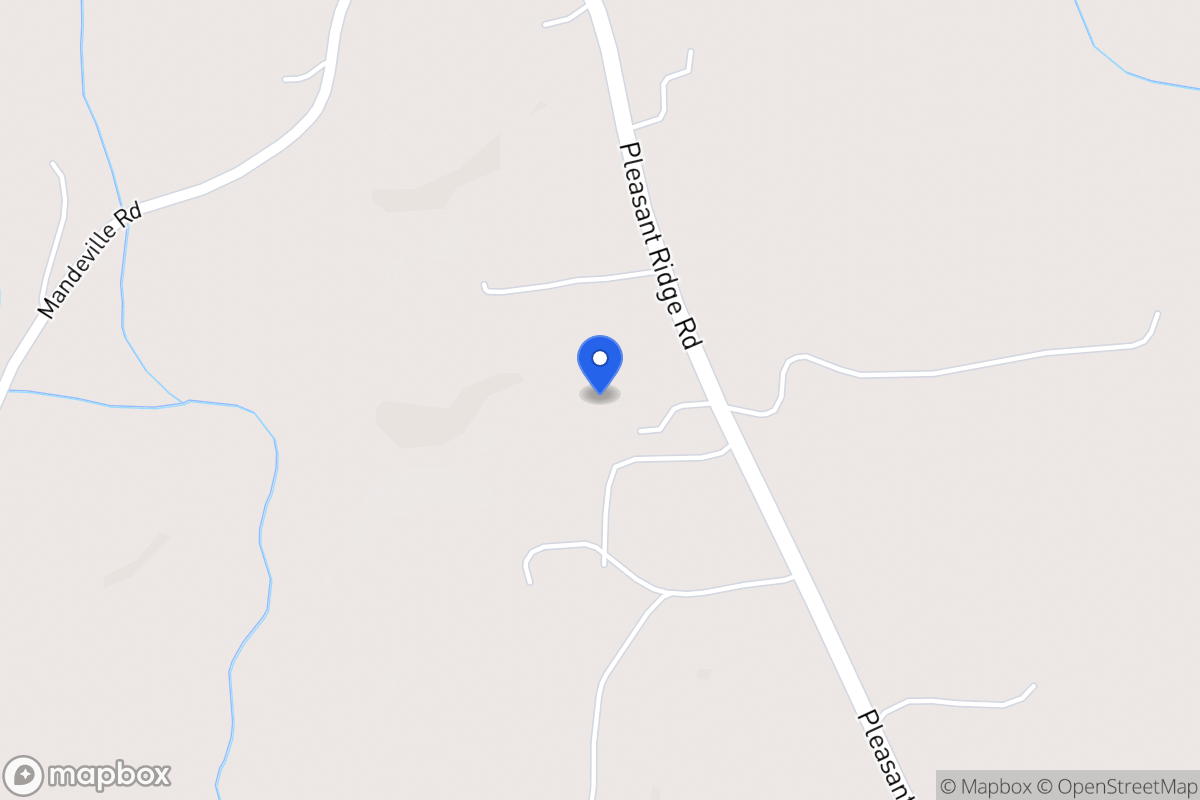 Map of 2374 Pleasant Ridge Church Rd