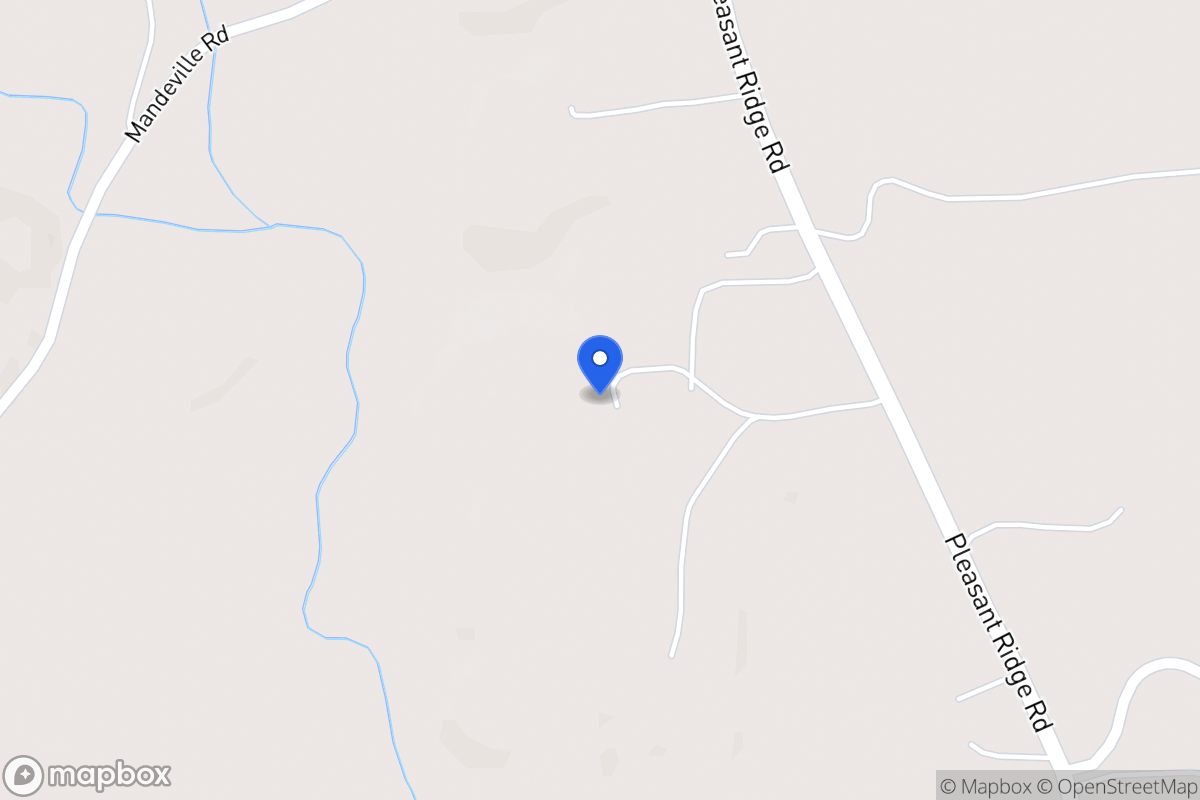 Map of 2314 Pleasant Ridge Church Rd