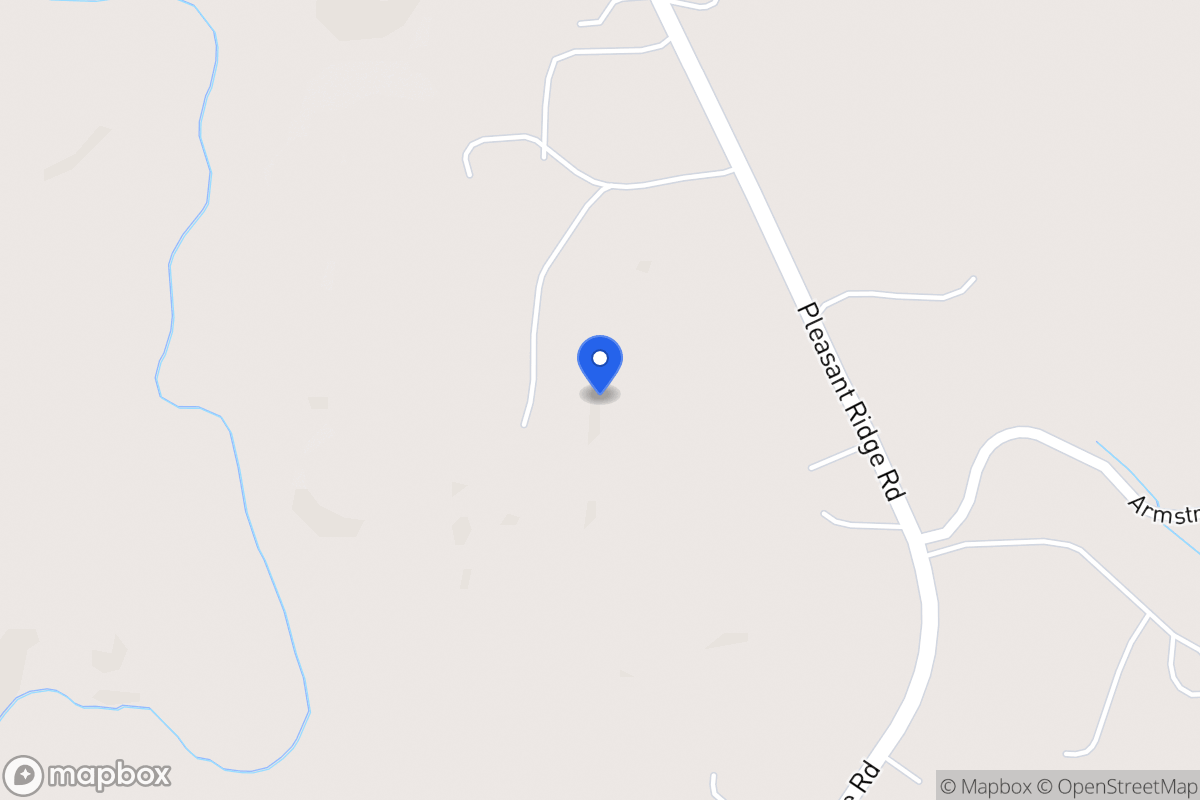Map of 2306 Pleasant Ridge Church Rd