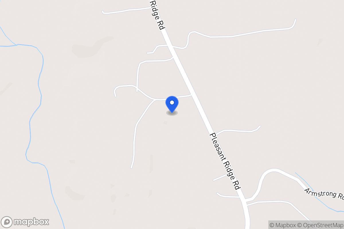 Map of 2304 Pleasant Ridge Church Rd