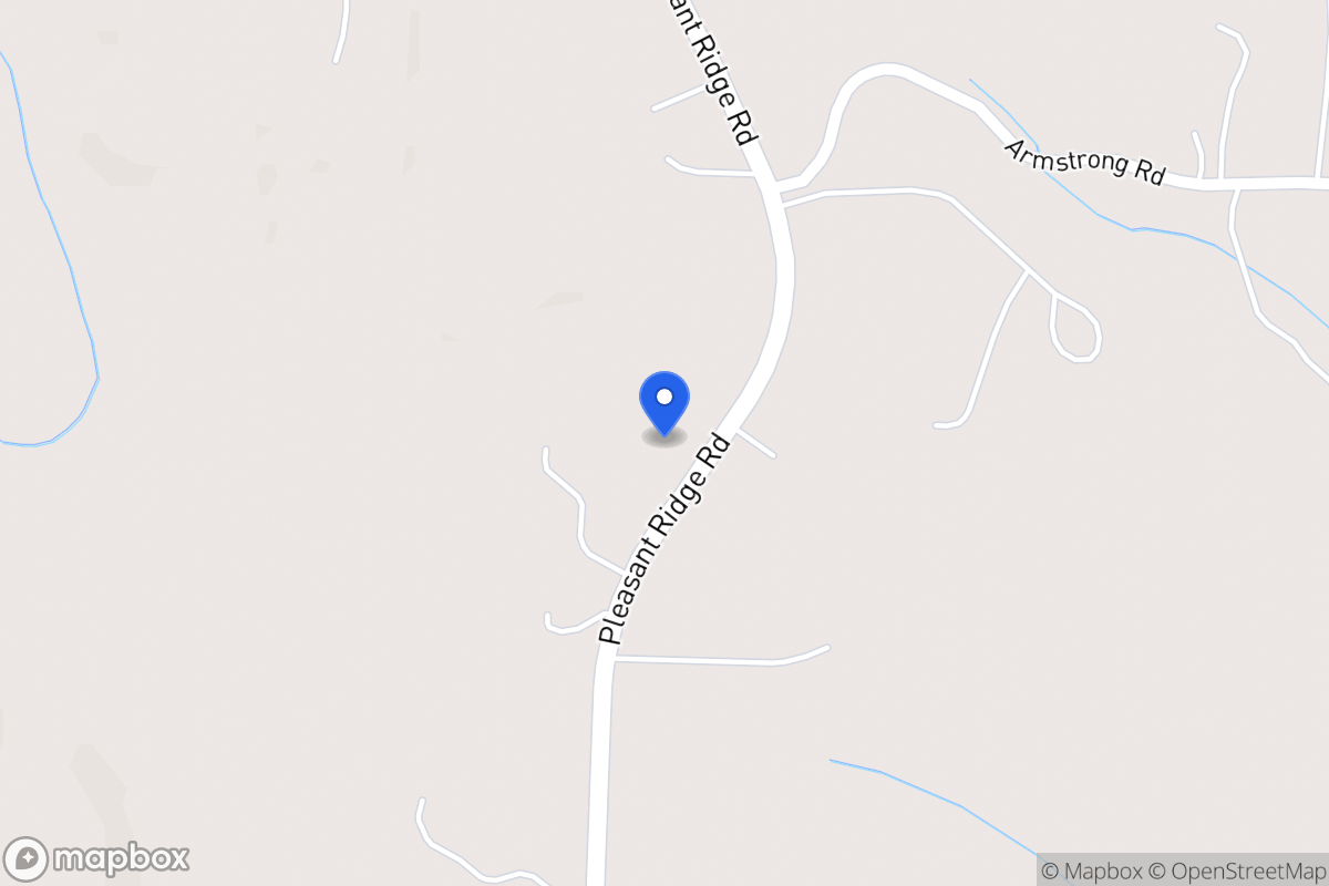 Map of 2100 Pleasant Ridge Church Rd