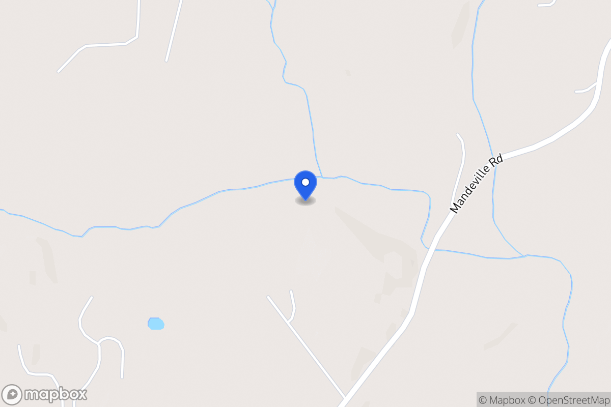 Map of 1972 Mandeville Rd