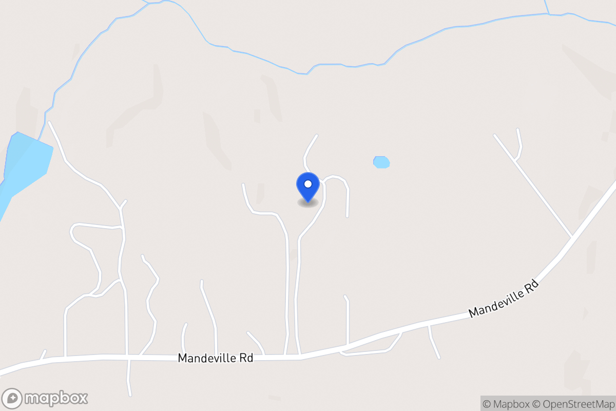 Map of 1782 Mandeville Rd