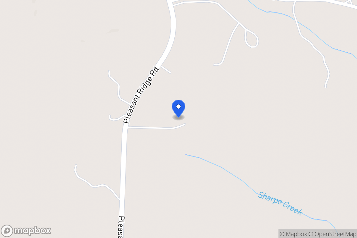 Map of 2037 Pleasant Ridge Church Rd