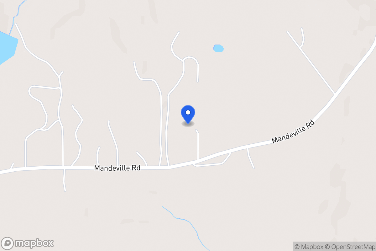 Map of 1800 Mandeville Rd
