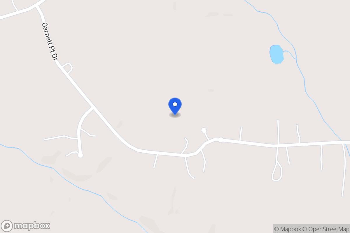 Map of 136 Garnett Point Dr