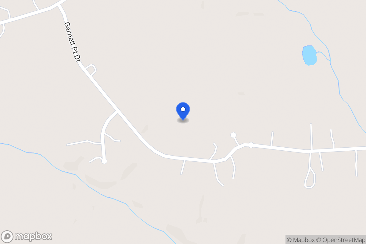 Map of 132 Garnett Point Dr
