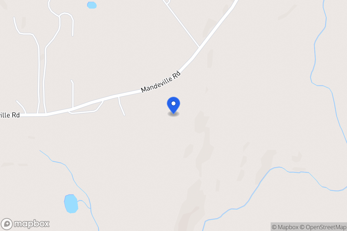 Map of 1693 Mandeville Rd